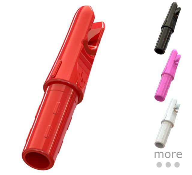 US Gold Tip GT Series Nock, Pink 12 pk., NOCK246PK12 Tech Data