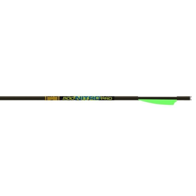 Gold Tip Nitro Pro Bolts 22 in. Moon 3.5 in. Vanes 6pk. - Gold Tip