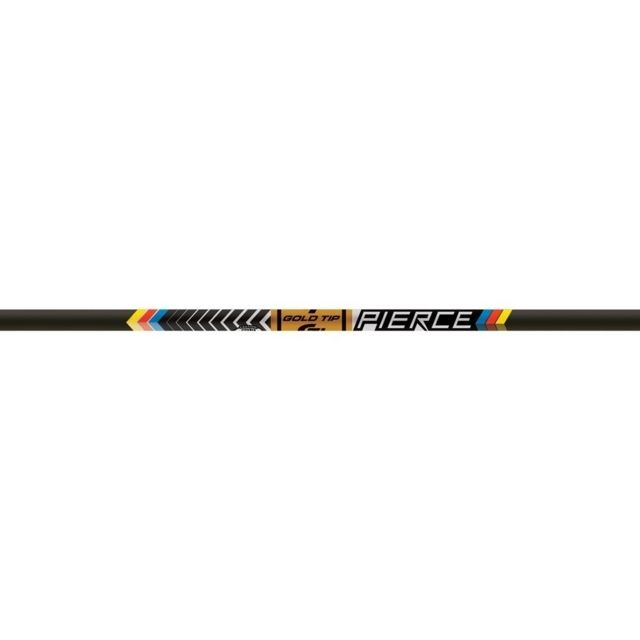 Gold Tip Pierce Tour Shafts 500 Black Pack of 12
