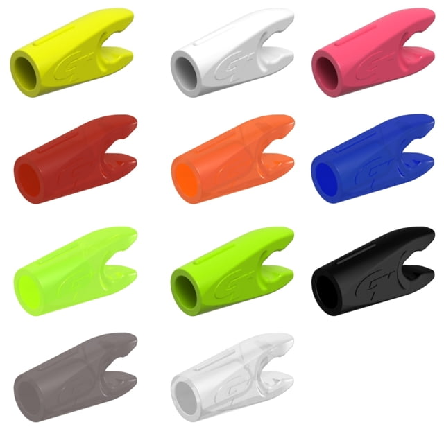 Gold Tip Pin Arrow Nock Mini HD 12 pack HD Blue - Gold Tip