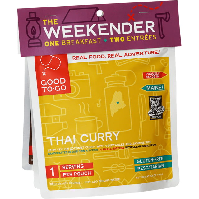 Good To-Go Purple Weekender - Curry Granola Quinoa