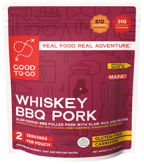 Good To-Go Whiskey BBQ Pulled Pork One Size