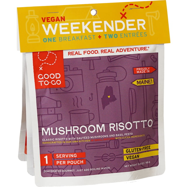 Good To-Go Yellow Weekender - Risotto Oatmeal Marinara