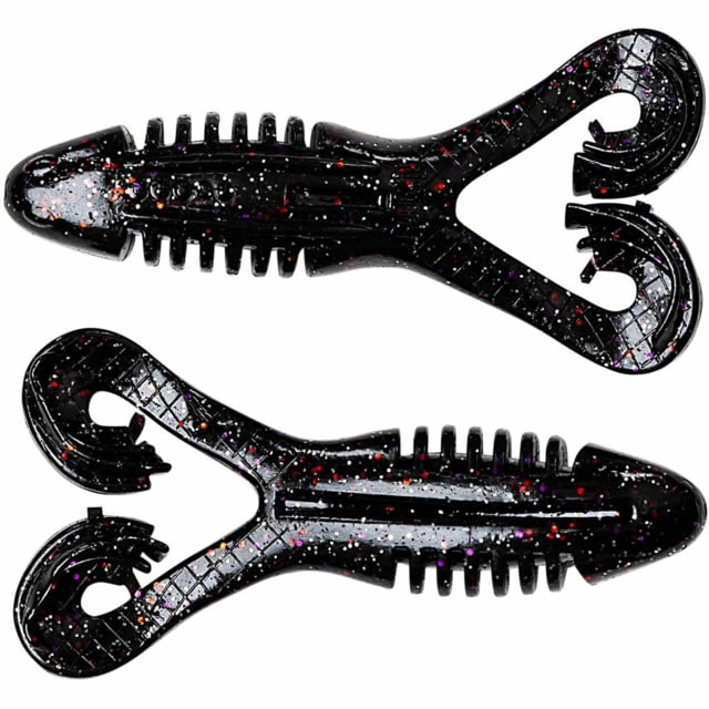 Googan Squad Expload Toad Soft Bait Black Flash 4