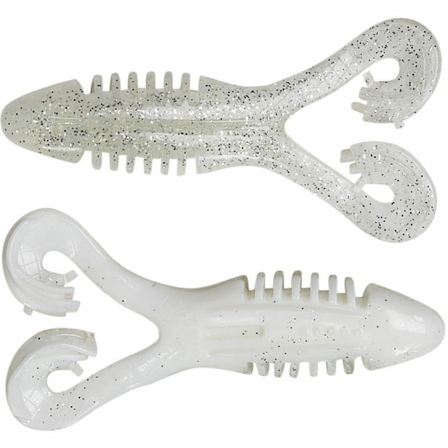 Googan Squad Expload Toad Soft Bait White Pearl Shad 4