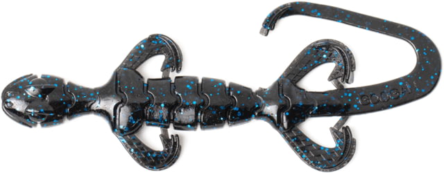Googan Squad Slizzard Lizard Black Blue Flake 7