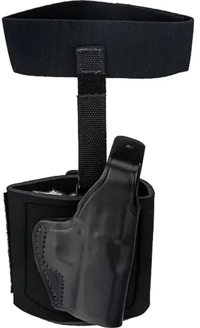 Gould & Goodrich Ankle Holster Plus Garter SIG Sauer P230/232 Right Hand Black - Gould & Goodrich