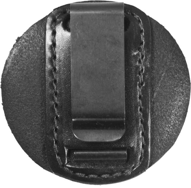 Gould & Goodrich Leather Clip-On Badge Holder Black - Gould & Goodrich