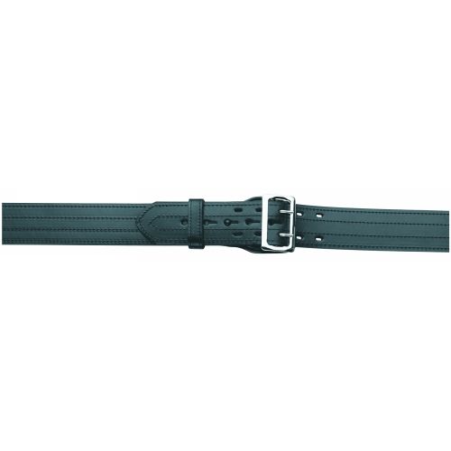 Gould & Goodrich K-Force E-Z Slide Duty Belt 4 Row Stitched 28 Brass Black