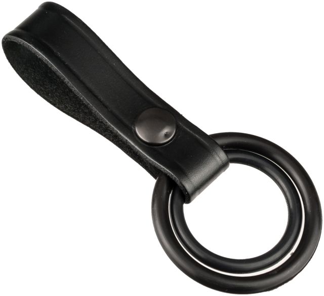 Gould & Goodrich Double Ring Flashlight Holder Black C or D Cell - Gould & Goodrich