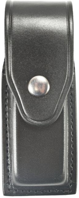 Gould & Goodrich Leather Single Magazine Case Nickel Snap - Colt 1911 Black