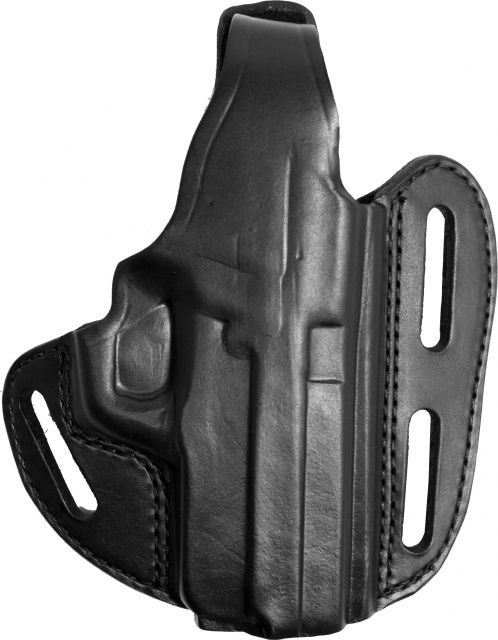 Gould & Goodrich Three Slot Pancake Concealment OWB Belt Holster SIG Sauer P225/228/229 Right Hand Black
