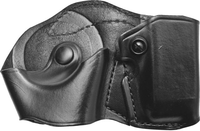 Gould & Goodrich Cuff/Mag Case w/Belt Loops Colt 9mm/.40 Left Hand Black - Gould & Goodrich
