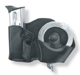 Gould & Goodrich Cuff Case/Mag Case Combo for ASP Cuffs Glock 17/19 H&K USP & Similar Right Hand Black - Gould & Goodrich