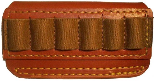 Gould & Goodrich Shot Cartridge Holder Judge/Governor .410 Gauge Chestnut Brown