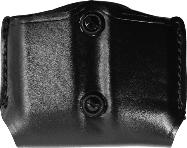 Gould & Goodrich Double Magazine Case w/Paddle - Beretta 84 SIG Sauer 9mm & Similar Black
