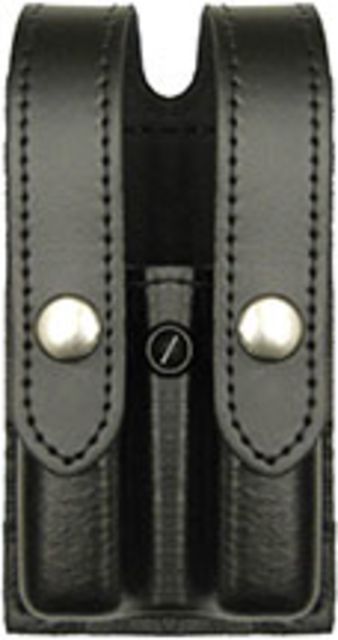 Gould & Goodrich Polymer Double Magazine Case Glock 17 22 31 Brass Black - Gould & Goodrich