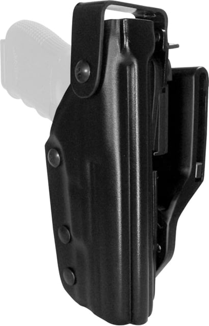 Gould & Goodrich Double Retention Duty OWB Belt Holster Glock 17 22 31 Right Hand Hi-Gloss - Gould & Goodrich