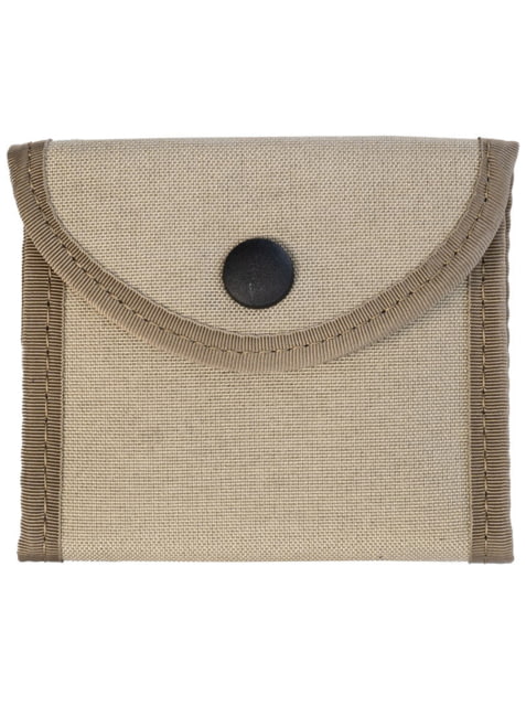 Gould & Goodrich Glove Pouches Silver Tan Hidden Hardware - Gould & Goodrich