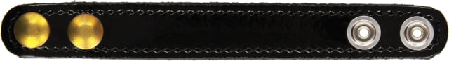 Gould & Goodrich Hi-gloss Belt Keeper Double Snap Brass - Gould & Goodrich