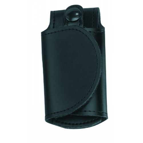 Gould & Goodrich Leather Silent Key Holder Black Weave - Gould & Goodrich