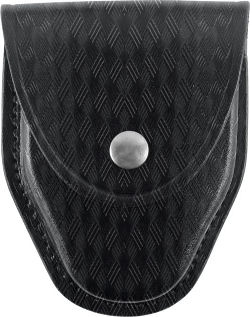 Gould & Goodrich S&W Handcuff Case Basket Standard Snap Black Weave - Gould & Goodrich