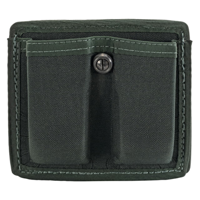 Gould & Goodrich Open Top Double Magazine Cases Spruce Green Glock 20 Molded Hardware - Gould & Goodrich