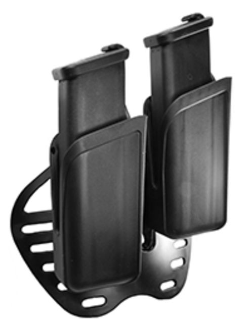 Gould & Goodrich Open-Top Double Magazine Case, Right Hand, Glock 20, 21, Black, T537-4 by USA Gould & Goodrich Pistol Magazine Pouches