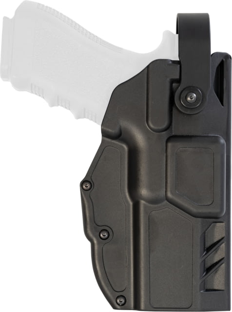 Gould & Goodrich TELR X3000 Non-Light Bearing Holster, Right Hand, Glock 19 Nlb Ot Short/Small Frame, Black, X3000-19NO-1