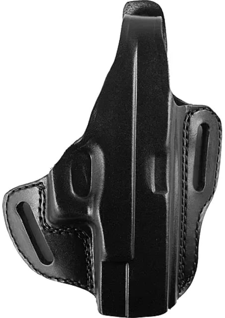 Gould & Goodrich Two Slot Pancake Concealment OWB Belt Holster Glock 17/22/31 Right Hand Black - Gould & Goodrich