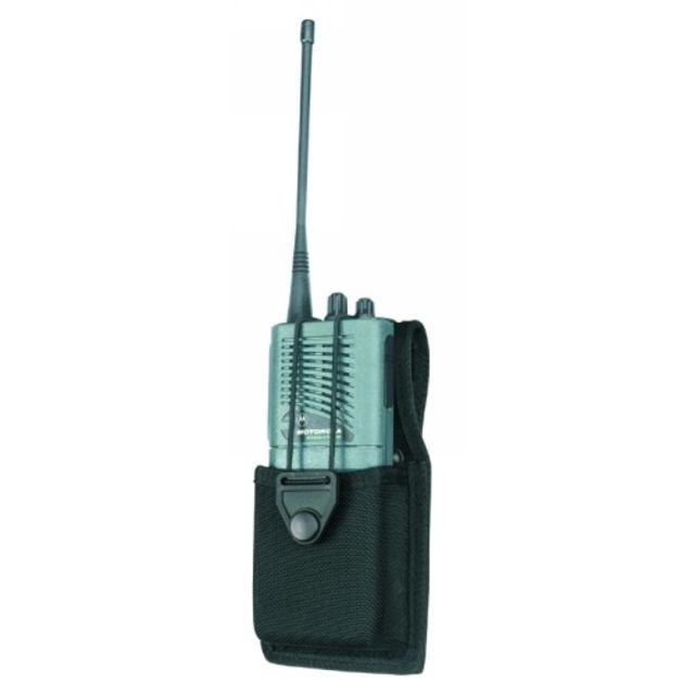 Gould & Goodrich Universal Swivel Radio Case Black Ballistic Nylon - Gould & Goodrich