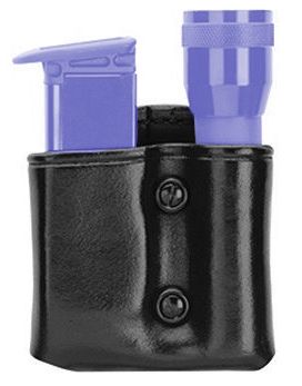 Gould & Goodrich Flashlight/Mag Case Combo Ruger 9mm & Similar Right Hand Black