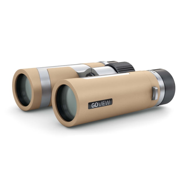GoView ZOOMR 10x34mm Roof Prism Binoculars Light Brown - Goview