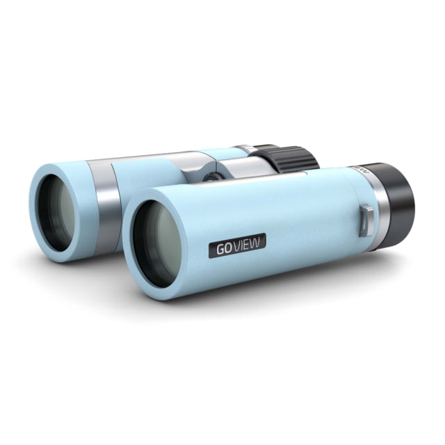 GoView ZOOMR 10x34mm Roof Prism Binoculars Miami Blue - Goview
