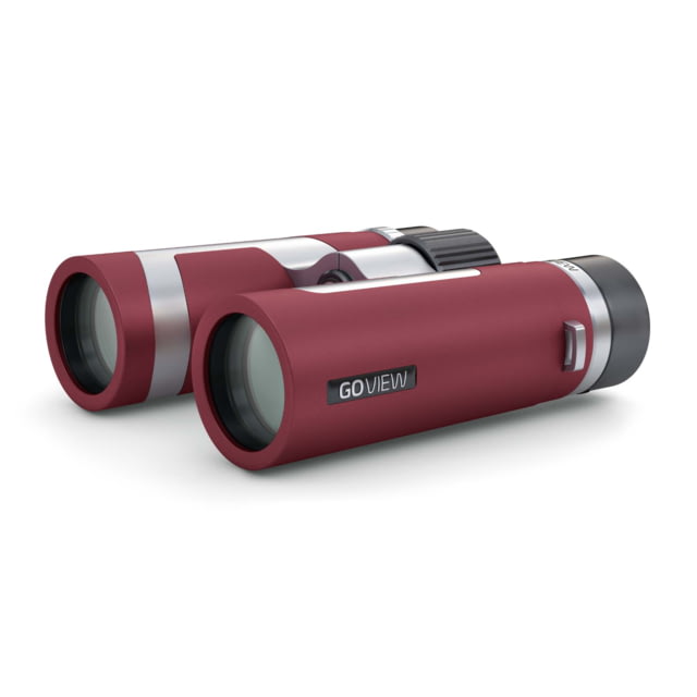 GoView ZOOMR 10x34mm Roof Prism Binoculars Ruby Red - Goview