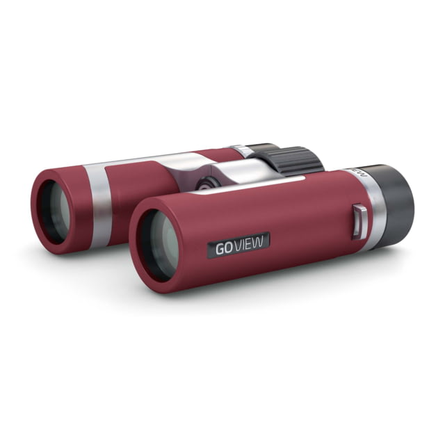 GoView ZOOMR 8x26mm Roof Prism Binoculars Ruby Red - Goview