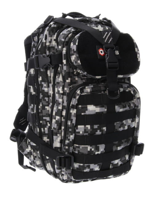 GPS Bags GPS Tactical Bugout Bag Gray Digital 600D Polyester 2 Handguns - Gps