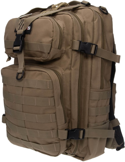 GPS Tactical Laptop Backpack Tan