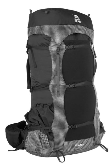 Granite Gear Blaze 60 Backpack - Men's Black/Black Gingham Short - Granite Gear
