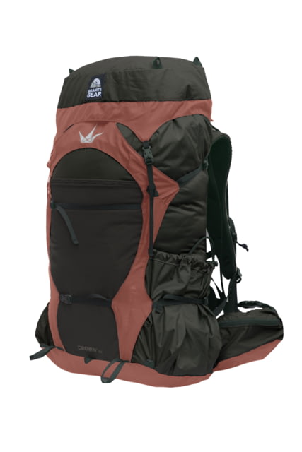 Granite Gear Crown 3 60L S.I. Eco Backpacks Long Torso Black/Rust 60 Liter - Granite Gear
