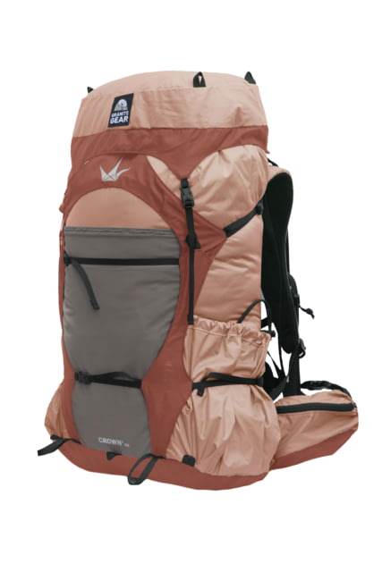 Granite Gear Crown 3 60L S.I. Eco Backpacks - Women's Regular Torso Muted Peach/Rust 60 Liter