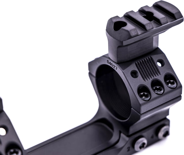 Gray Ops CNC Accessory Pic Rail - Short Black - Gray Ops Cnc