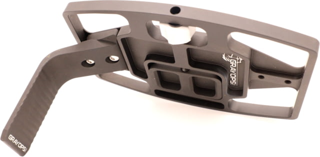 Gray Ops CNC Bag Stop - Mini Plate Black - Gray Ops Cnc