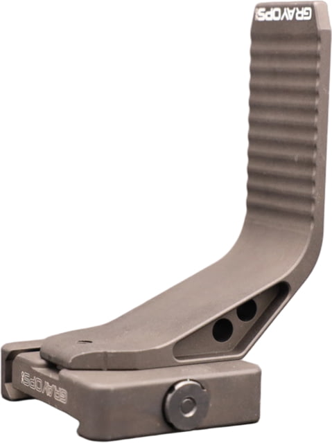 Gray Ops CNC Bag Stop - Quick Detach Black - Gray Ops Cnc