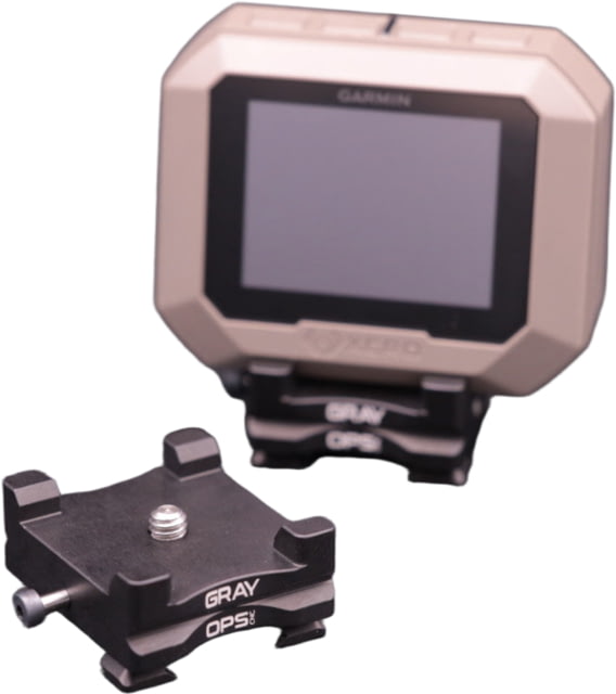 Gray Ops CNC Garmin Mount Black - Gray Ops Cnc