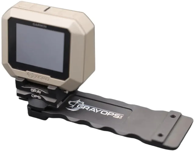 Gray Ops CNC Garmin Mount Kit Black - Gray Ops Cnc