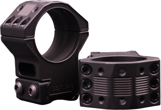 Gray Ops CNC Tactical 36mm Riflescope Ring 1.540in Black - Gray Ops Cnc