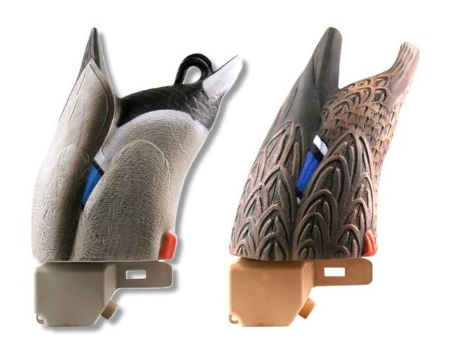 Greenhead Gear Over-Size Duck DecoyMallard Butt-Up Feederspair