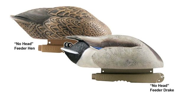 Greenhead Gear Pro-Grade Duck DecoyMallards/No-Head Feeder PackPair