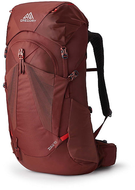 Gregory Zulu 45 FreeFloat Daypack Rust Red Medium/Large - Gregory